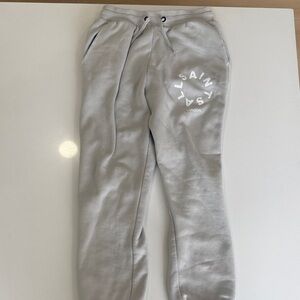 All Saints Kids Light Gray Joggers